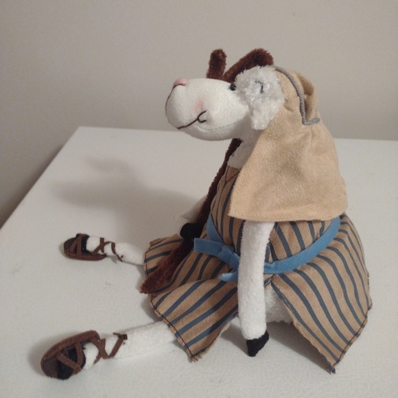 Daysprings Hallmark really woolly nativity shepherd sheep Jake plush - Picture 4 of 6